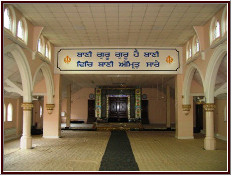 Gurdwara Nanaksar Birmingham, England UK